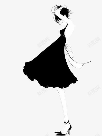 黑色裙摆跳舞的女人png免抠素材_88icon https://88icon.com 女人 孤独 性感 跳舞