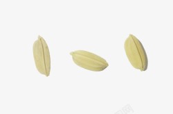 有机大米黄色水稻米粒高清图片