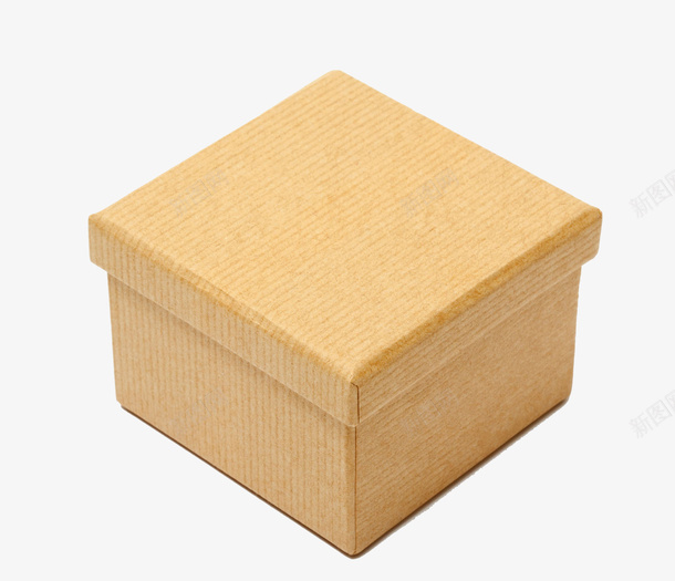 牛皮纸盒特写png免抠素材_88icon https://88icon.com 实物 朴素简单 牛皮材质 牛皮纸 牛皮纸盒特写 生日礼物 盒子 礼盒 褐色