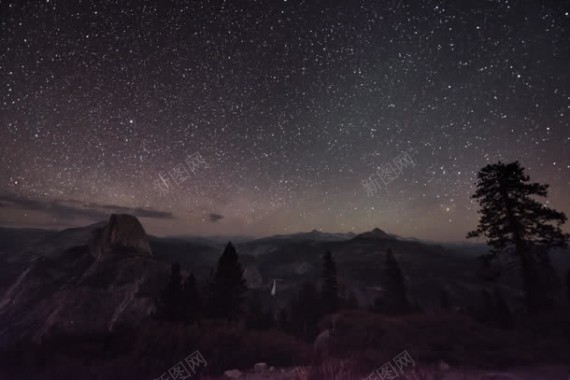 繁星安静夜空流星背景