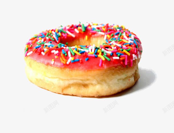 彩色甜甜圈片png免抠素材_88icon https://88icon.com 健康食品 美味的甜甜圈 草莓味甜甜圈 面包圈 面食