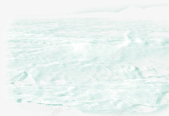卡通海浪手绘水珠海洋图标图标