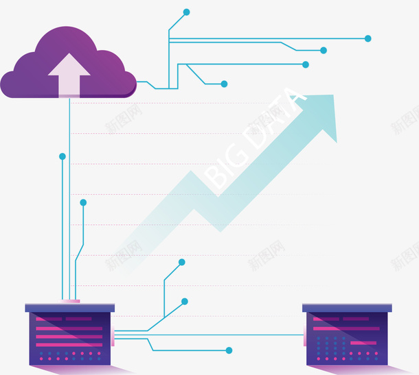 网络硬件大数据模型矢量图ai免抠素材_88icon https://88icon.com 互联网 大数据 大数据模型 矢量png 硬件 网络大数据 矢量图