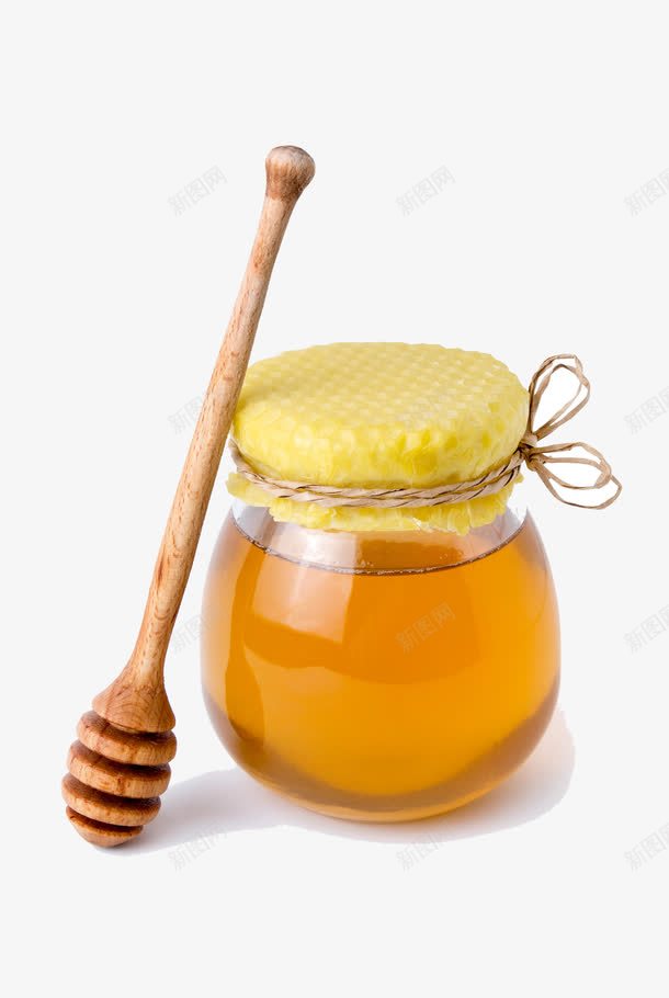 瓶装蜂蜜png免抠素材_88icon https://88icon.com 蜂蜜棒 食品 高清瓶装蜂蜜
