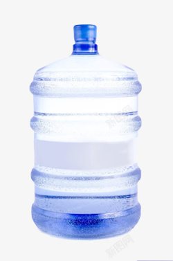 透明解渴冰凉带水珠的塑料瓶饮用素材