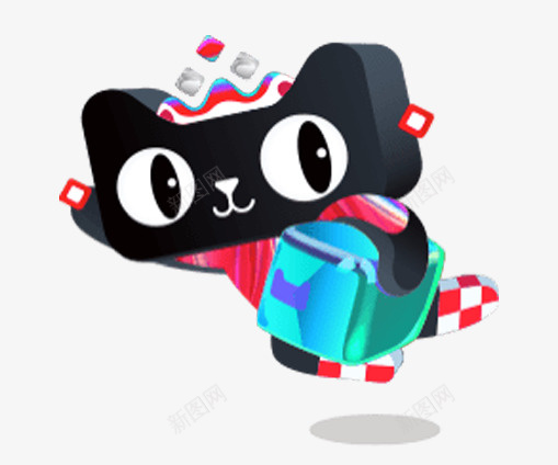 双十一活动装饰天猫卡通娃娃png免抠素材_88icon https://88icon.com 卡通娃娃 双十一 天猫 天猫头 天猫娃娃 活动 猫头 装饰图案
