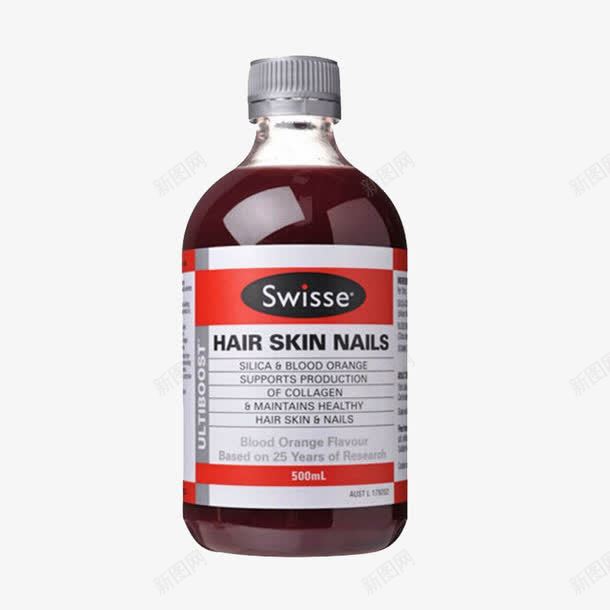 Swisse天然血橙饮料保健品png免抠素材_88icon https://88icon.com 产品实物 缓解疲劳 美容养颜 胶原蛋白