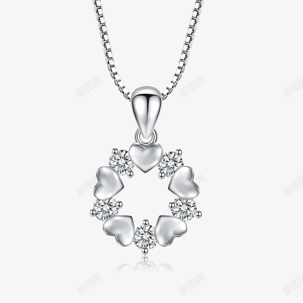 爱心吊坠项链银饰锆石钻石png免抠素材_88icon https://88icon.com 吊坠 爱心 钻石 银饰 锆石 项链
