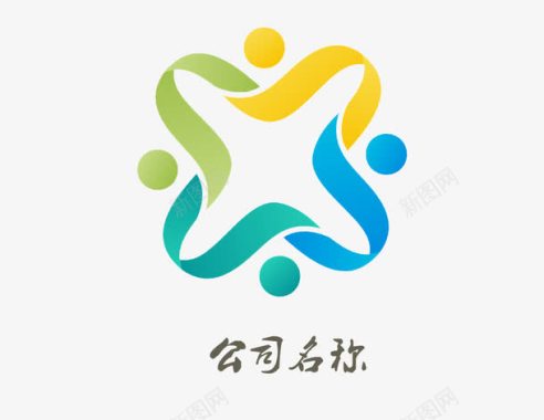 公司二维码公司形象logo图标图标