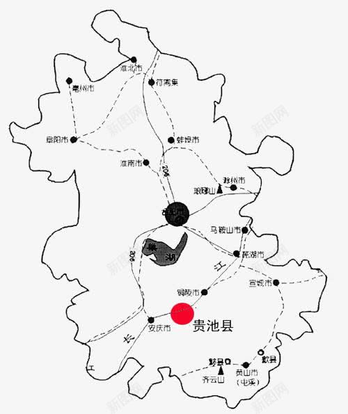 安徽地图png免抠素材_88icon https://88icon.com 地图素材 安徽 线性地图