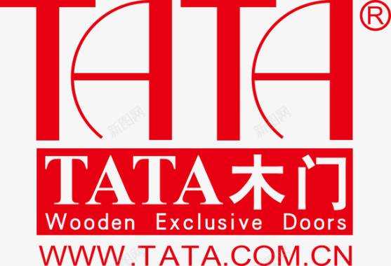 TATA木门logo矢量图图标图标