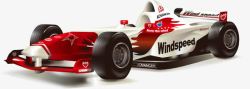红色F1赛车F1赛车矢量图高清图片