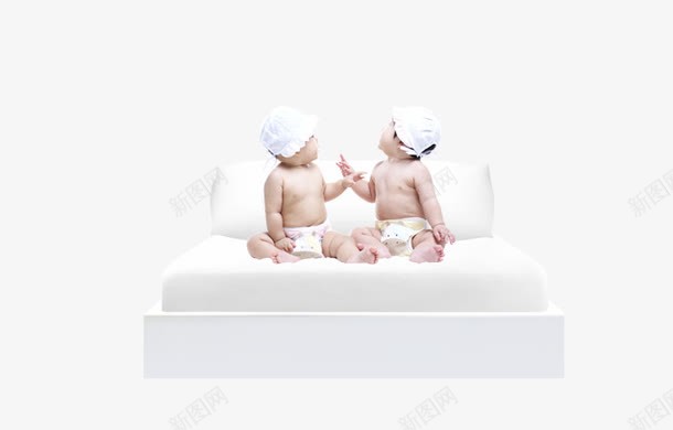 白色床垫png免抠素材_88icon https://88icon.com 双包胎 婴儿 床 床垫 白色床垫