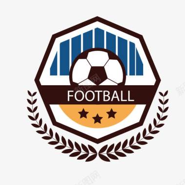 欧洲足球队logo矢量图图标图标