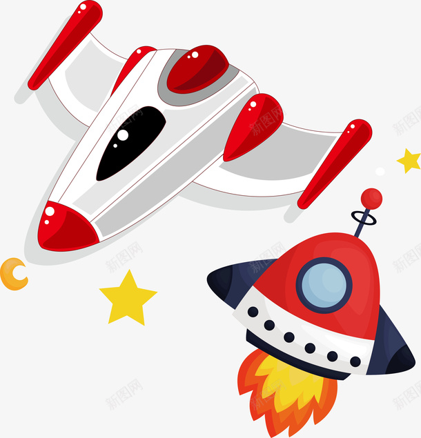 航天航空科技宇宙飞船矢量图ai免抠素材_88icon https://88icon.com 卡通 卫星 宇宙 宇宙探索 宇宙船 宇宙飞船 火球 矢量图 航天 航空 设计 飞机 飞碟 飞船