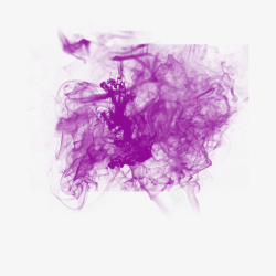 紫色光斑平面浓烟紫烟高清图片