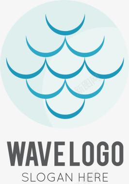 海面水纹logo图标图标