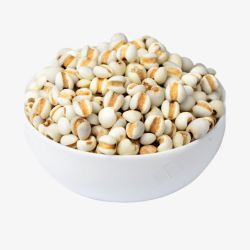 杂粮薏米一大碗薏米仁高清图片