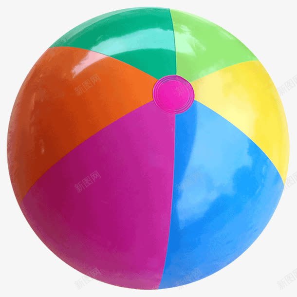 彩色沙滩球png免抠素材_88icon https://88icon.com 卡通手绘 彩球 沙滩球 玩具