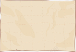 米黄色简约地图边框纹理素材