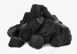 黑色的煤炭素材