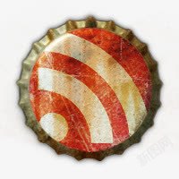 啤酒帽啤酒瓶盖饲料RSS旧瓶冠高清图片