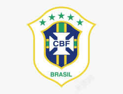 国家队巴西国家队队徽图标高清图片