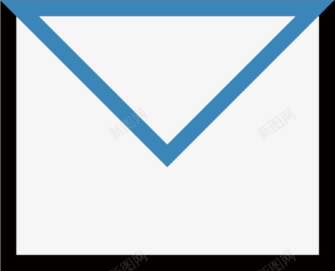 线性插画线性邮件图标icon矢量图图标