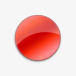 水晶红色水晶风格录音按钮图标图标