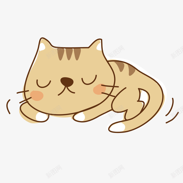 懒洋洋的小猫png免抠素材_88icon https://88icon.com 小猫 懒洋洋 猫 猫咪