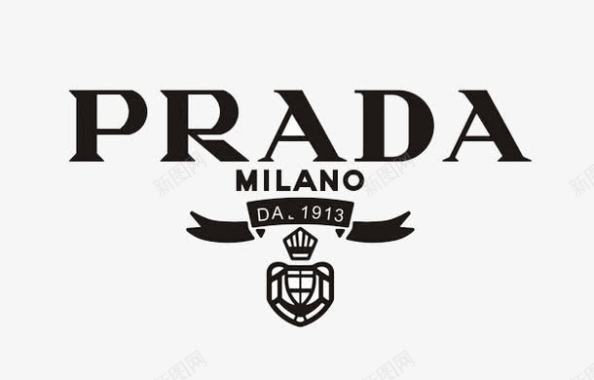 奢侈品Prada标志图标图标