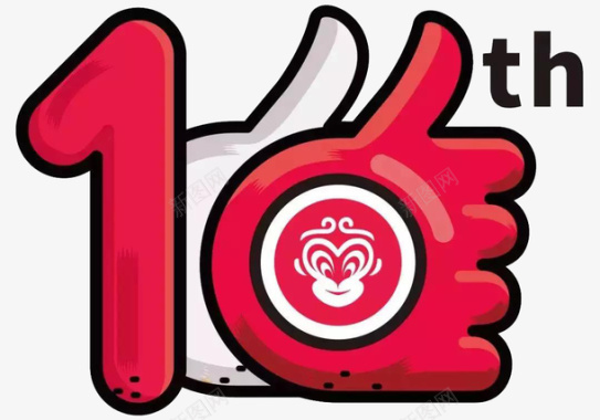 小鹿LOGO72街品牌的10周年logo图标图标
