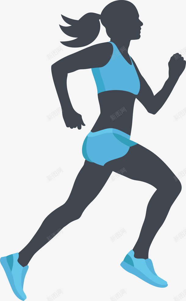 跑步健身主题女士剪影矢量图ai免抠素材_88icon https://88icon.com 人物 体育 健身 卡通女士剪影 奔向终点 手描 活动 矢量图 设计 跑步 跑步影子 运动 锻炼