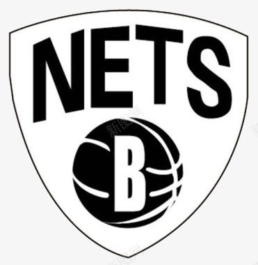 篮球NBA篮网队logo图标图标