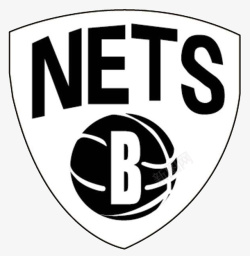 篮球入篮NBA篮网队logo图标高清图片