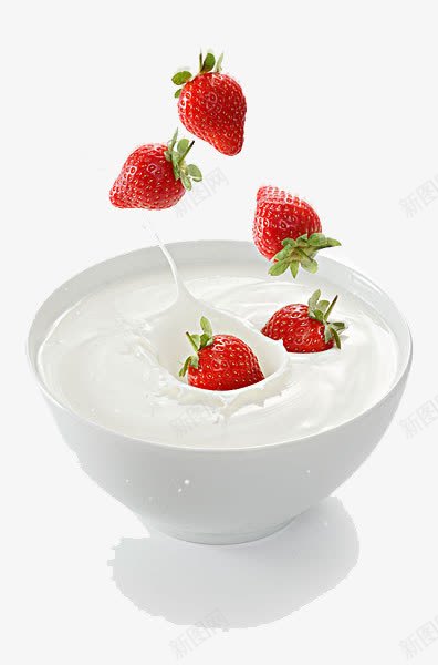 草莓奶昔png免抠素材_88icon https://88icon.com 奶 牛奶 草莓
