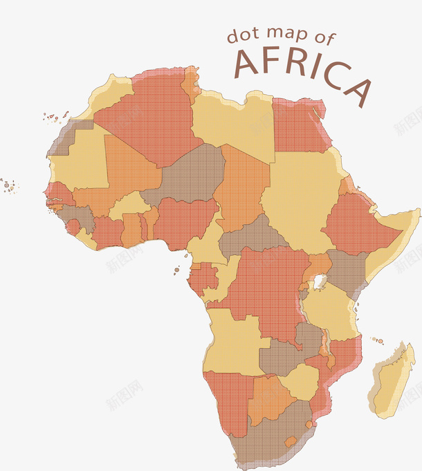 橘黄色拼图非洲地图矢量图ai免抠素材_88icon https://88icon.com 地图 拼图 拼图地图 矢量png 矢量图 矢量拼接地图 非洲 非洲地图