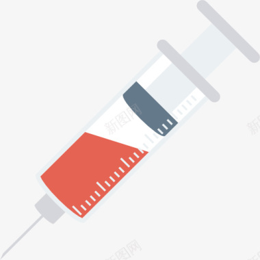卡通接种疫苗医疗图标图标