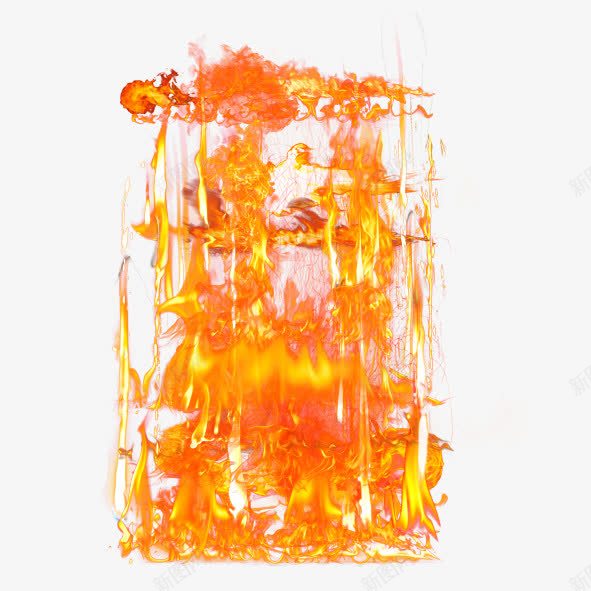 燃烧的火燃psd免抠素材_88icon https://88icon.com 火焰火苗火花燃烧火大火熊熊火焰燃烧的火燃