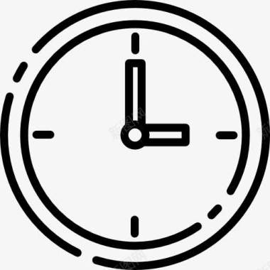 圆形时间轴时钟的指针图标图标