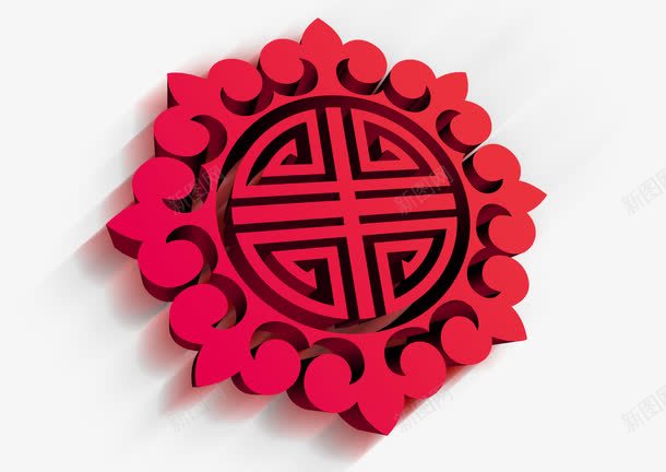 传统png免抠素材_88icon https://88icon.com 中国风 传统 传统元素 回字纹