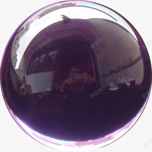 紫色水晶玻璃球png免抠素材_88icon https://88icon.com 水晶 玻璃球 紫色