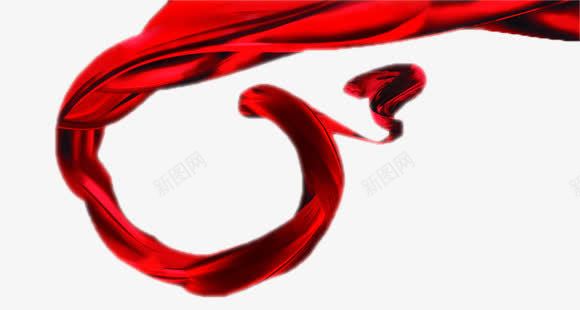 圆弧形丝绸png免抠素材_88icon https://88icon.com 圆弧形绸带 红色丝带 红色绸带 绸带