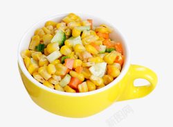凉菜玉米粒玉米粒沙拉高清图片