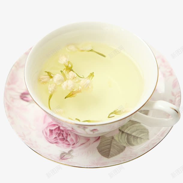 茉莉花茶png免抠素材_88icon https://88icon.com 一杯花茶 产品实物 花茶 茉莉花茶