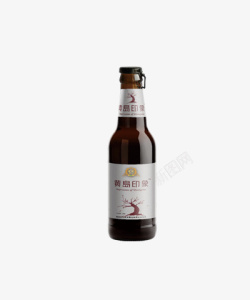 黄岛印象啤酒瓶装素材