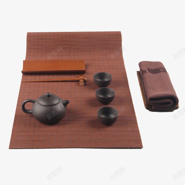 印花茶席png免抠素材_88icon https://88icon.com 产品实物 印花茶席 日式禅意竹席 桌旗 竹垫子 竹帘 竹茶垫 茶旗 茶道配件