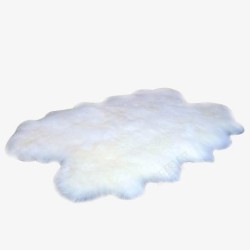 云朵形地毯素材