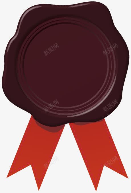 封蜡火漆封缄装饰元素png免抠素材_88icon https://88icon.com 元素 火漆 装饰