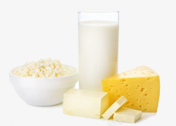 纯奶素材金典牛奶奶酪高清图片